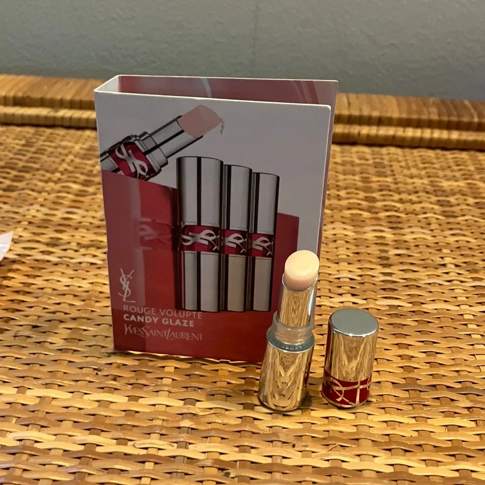 YSL Candy Glaze Libre Black Opium Over Red & Pure Shots Travel Set New